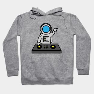 Astronaut And Music Hoodie